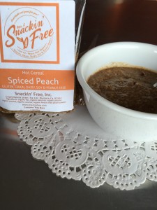 paleo Spiced Peach Hot Cereal