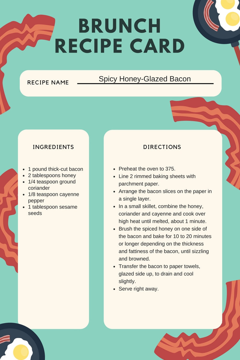 Spicy Honey Glazed Bacon