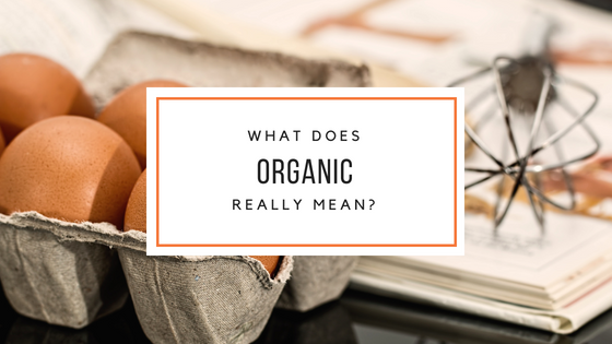 what does organic mean banner