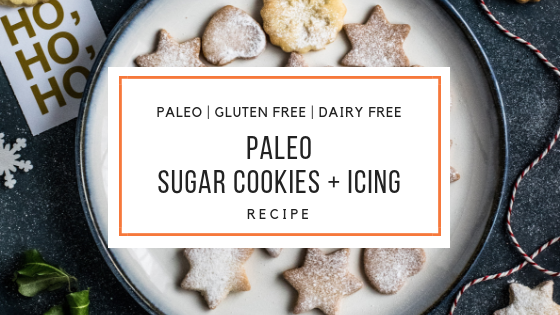 Paleo Sugar Cookies and Icing Recipe_Snackin Free_Paleo Recipes