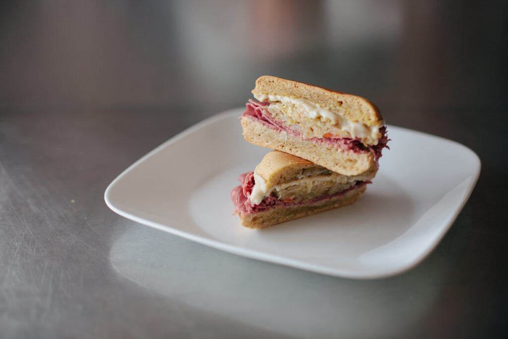 Paleo Reuben Sandwich