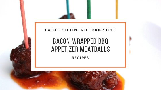 Paleo BBQ Bacon-Wrapped Meatballs Recipe