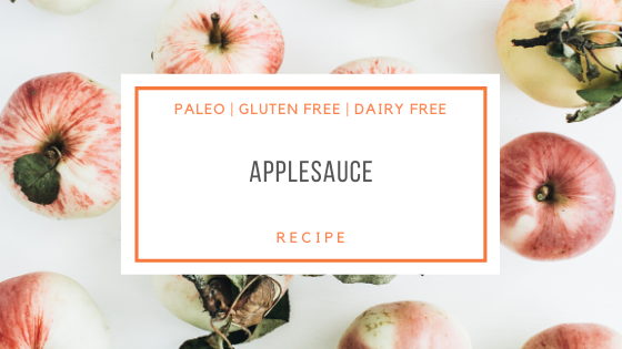 Paleo Applesauce Recipe