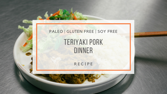 Paleo Teriyaki Pork