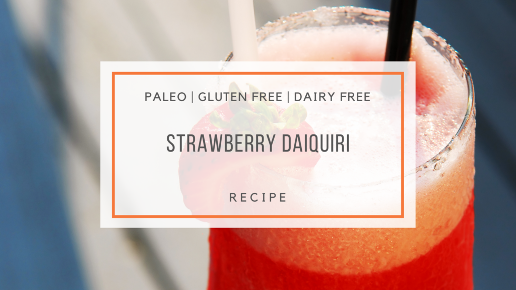 paleo strawberry daiquiri recipe_snackin' free